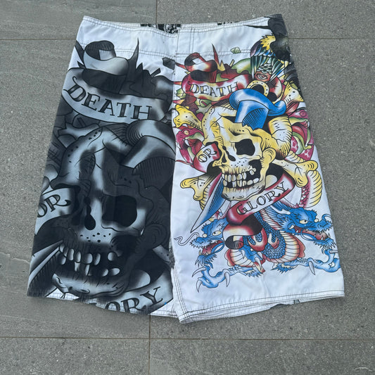 ed hardy boardies - 34x12”