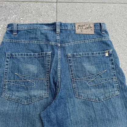 fat southpole jorts - 36”