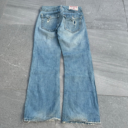 patchwork truey jeans - 32x32”