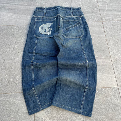 goated fubu jeans - 34x28”