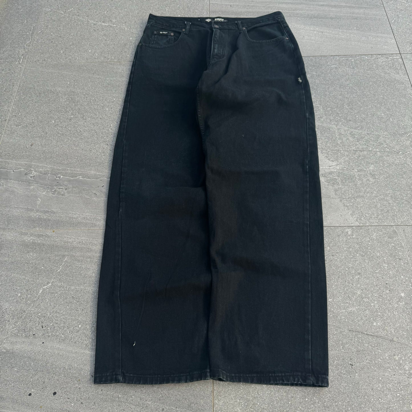 enyce black baggies - 34x34”