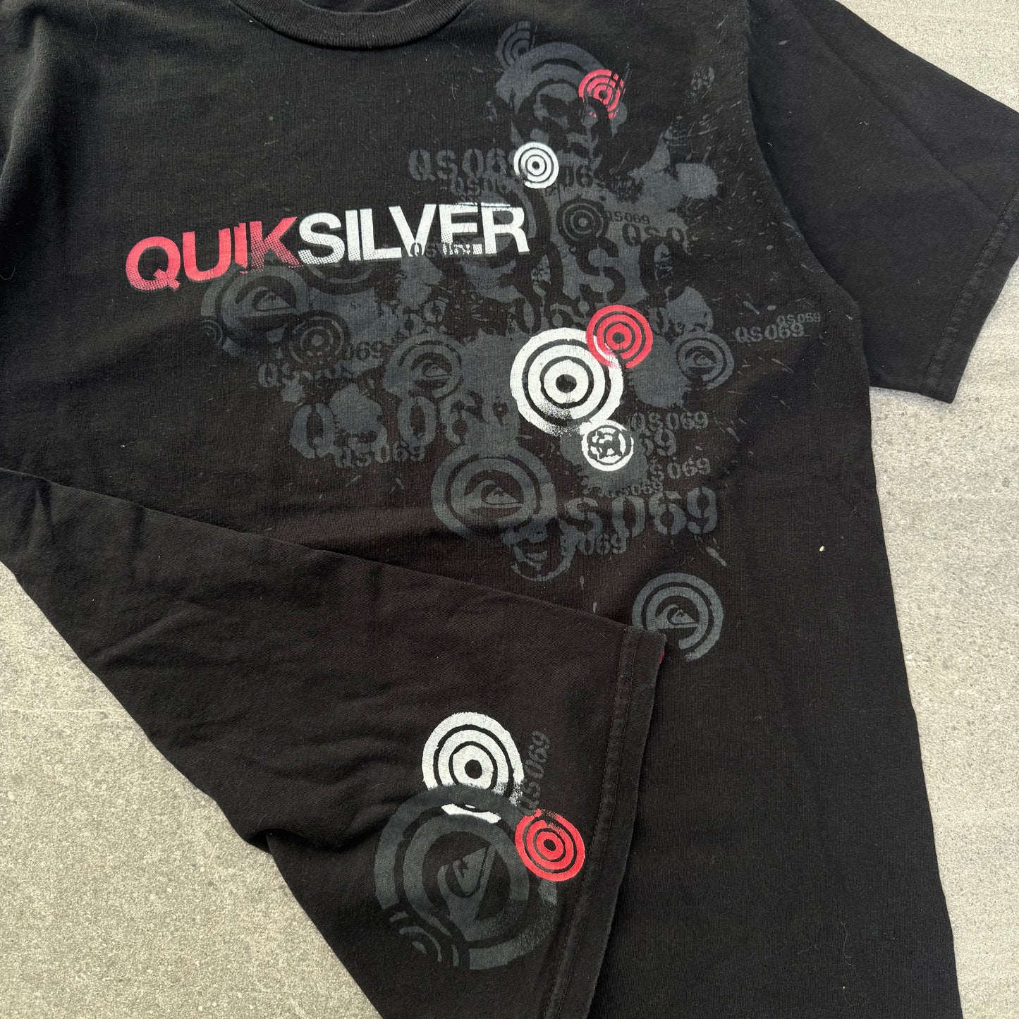 frutiger metro ahh quiksilver tee - S