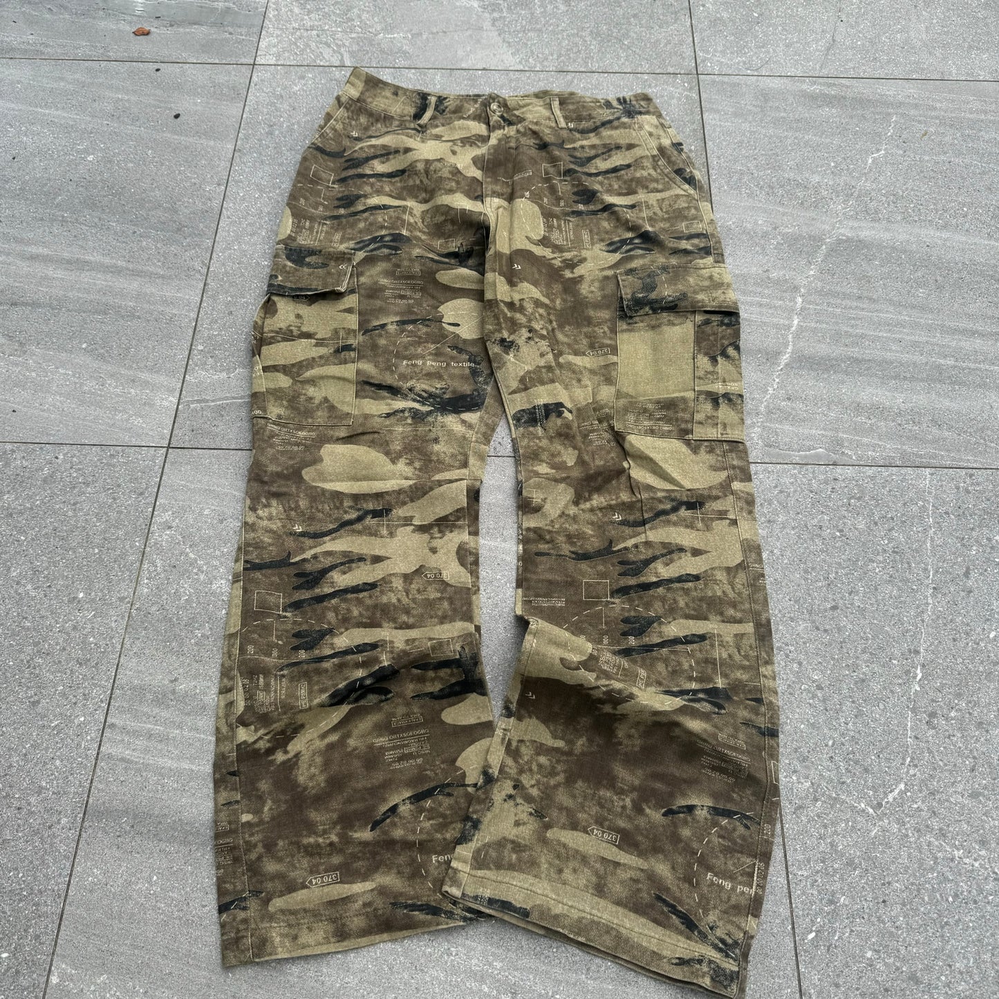 military spec camo bootcuts - 32x30”