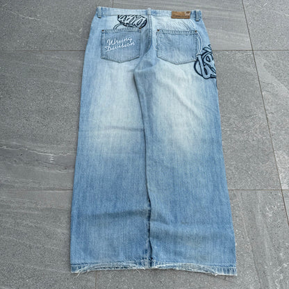 hardest wrung division jeans - 38x32”