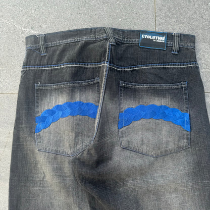 southpole evolution jeans - 38x33”