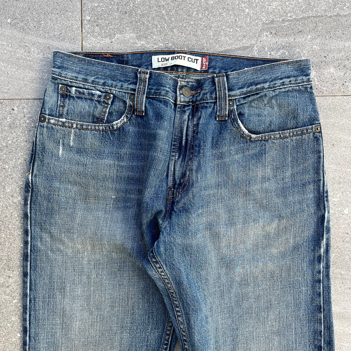yer mean pair of levi 527 bootcuts - 32x33”