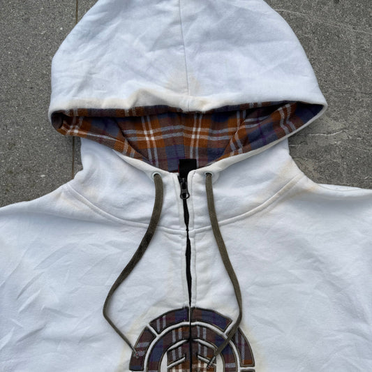 graillllll element plaid zip up - L
