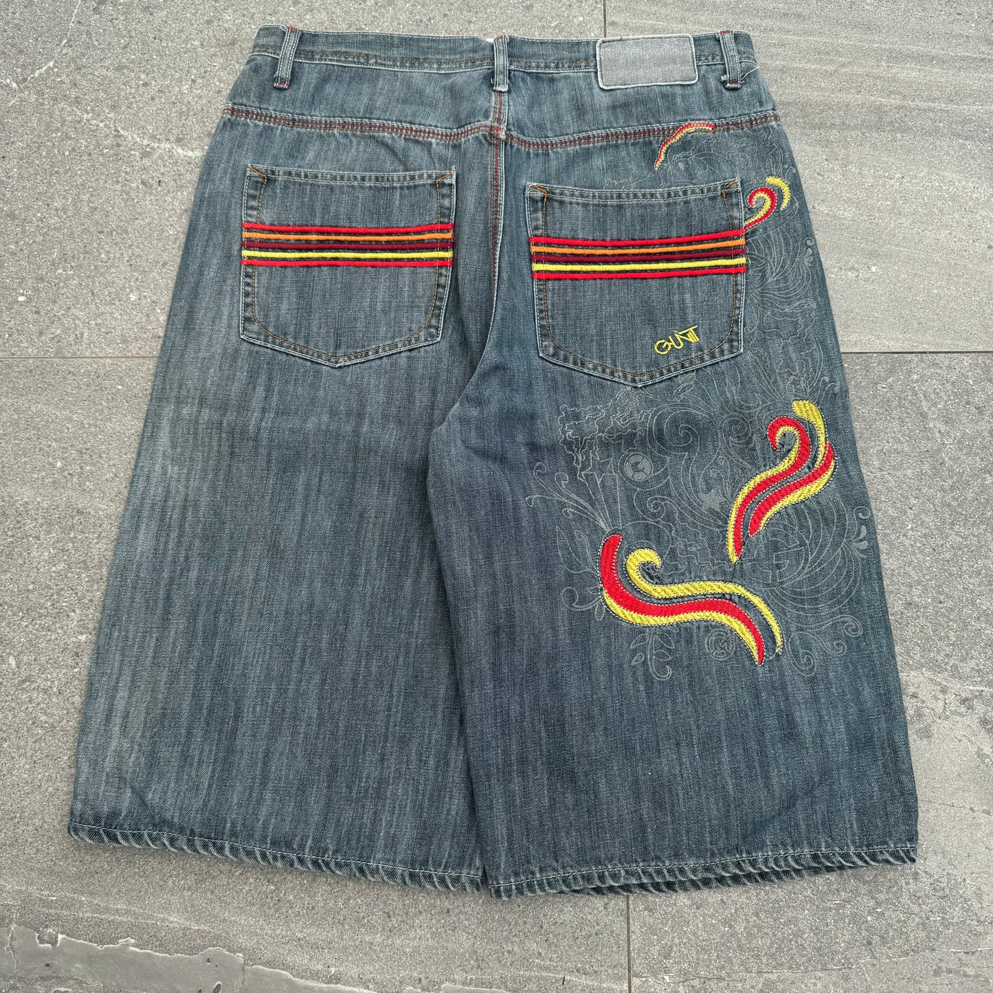 cleanest g unit jorts - 34x14”