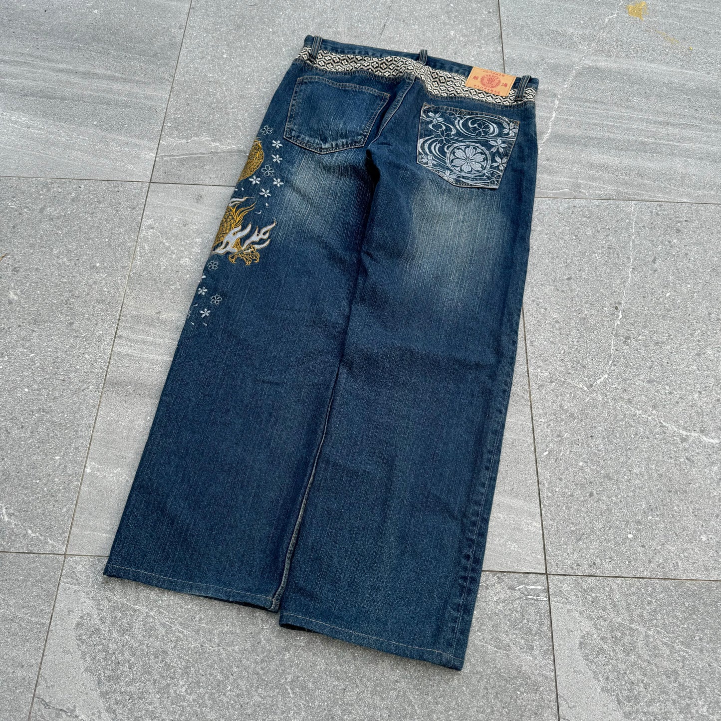 butenshoten japanese jeans - 34x30”