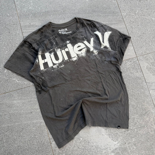 hurley stencil tee - M