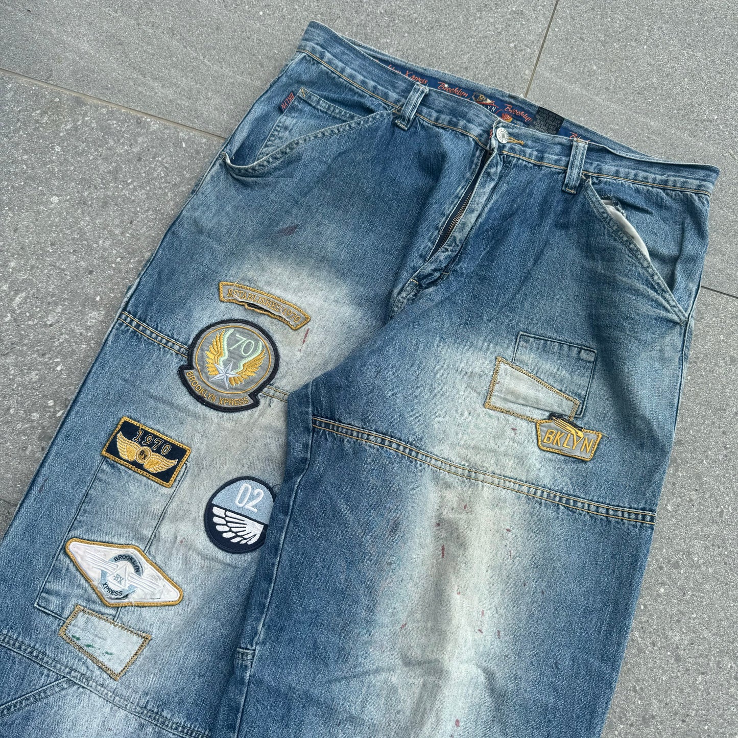 brooklyn express patchworks - 36x32”