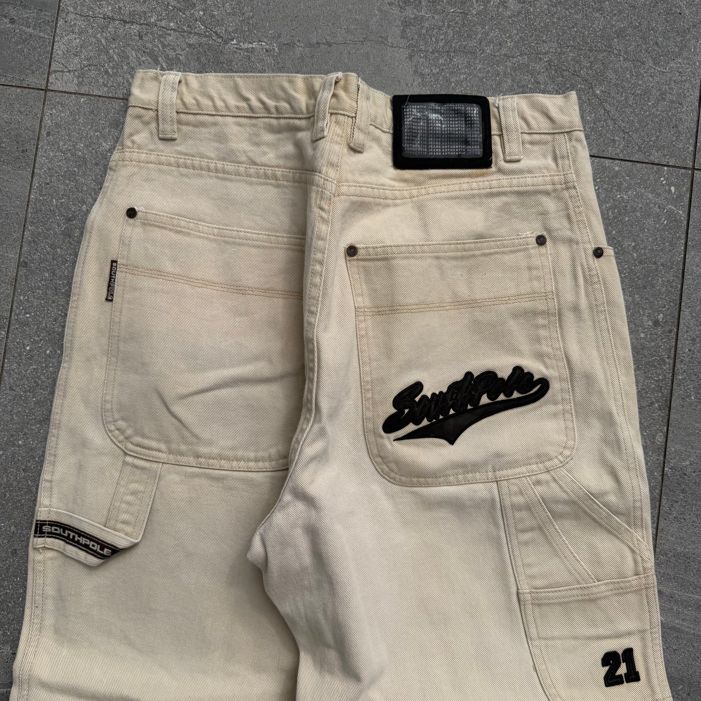 90s tan southpoles ;0 - 34x31”