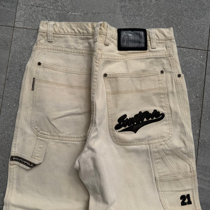 90s tan southpoles ;0 - 34x31”
