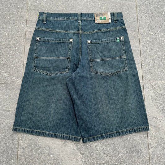 southpole green tab jorts - 36x13.5”