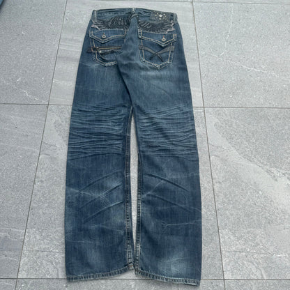 winged oririn japan jeans - 32x33”