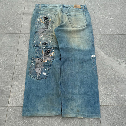 FAT karakuri jeans - 40x28”
