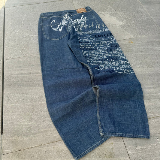 insane AOP artful dodger jeans - 36x33”