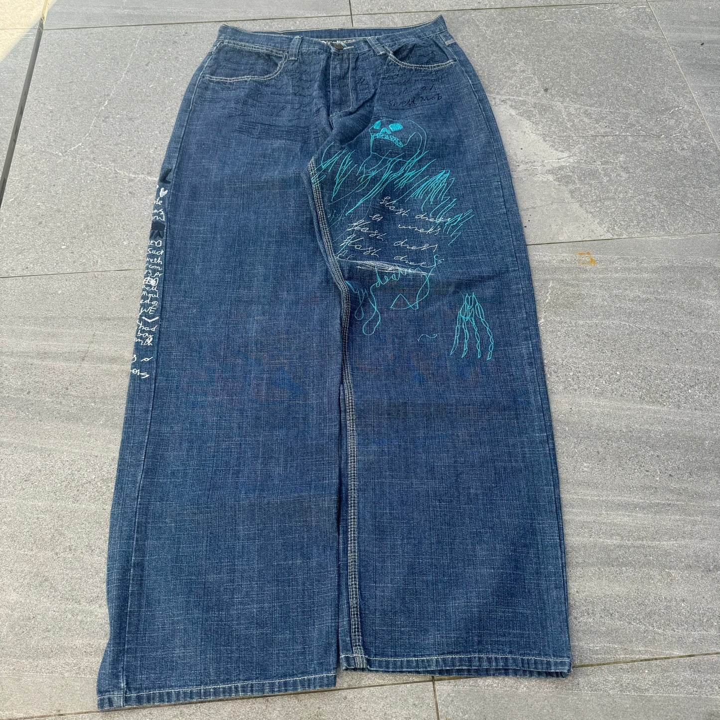 insane AOP artful dodger jeans - 36x33”