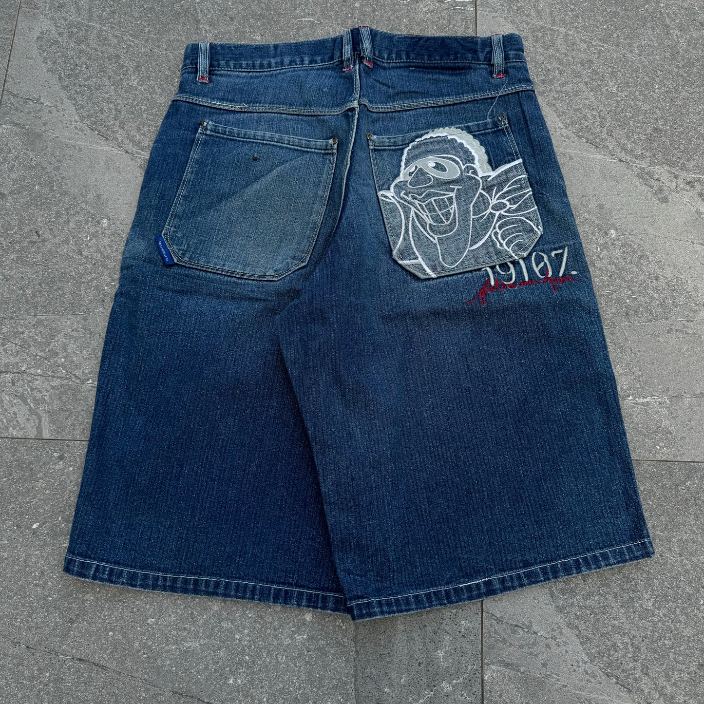 hard fubu jorts - 34x14”