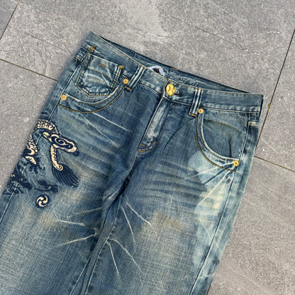 goated bigtrain bootcuts - 31x29”