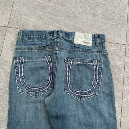 lean hit southpole bootcuts - 34x34”