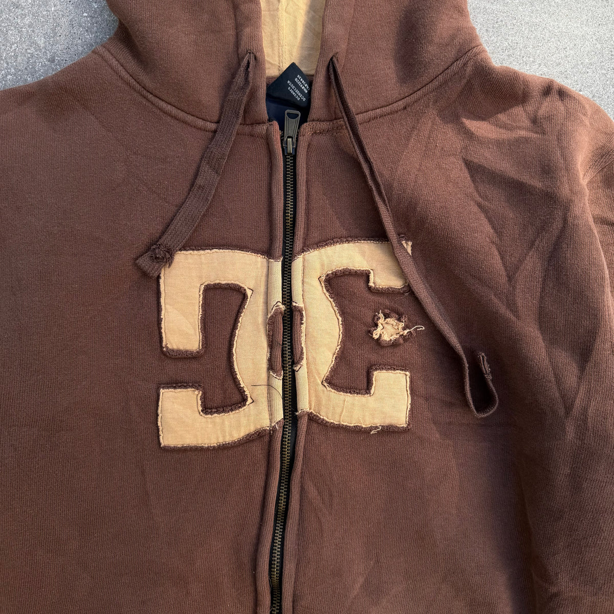 crazy brown tan dc combo zip - M