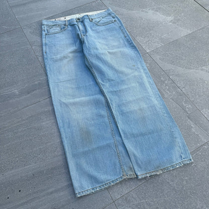 rare ecko skull jeans - 38x32”