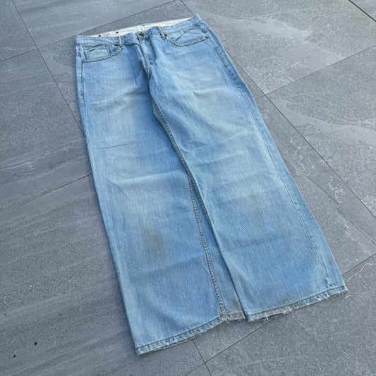 rare ecko skull jeans - 38x32”