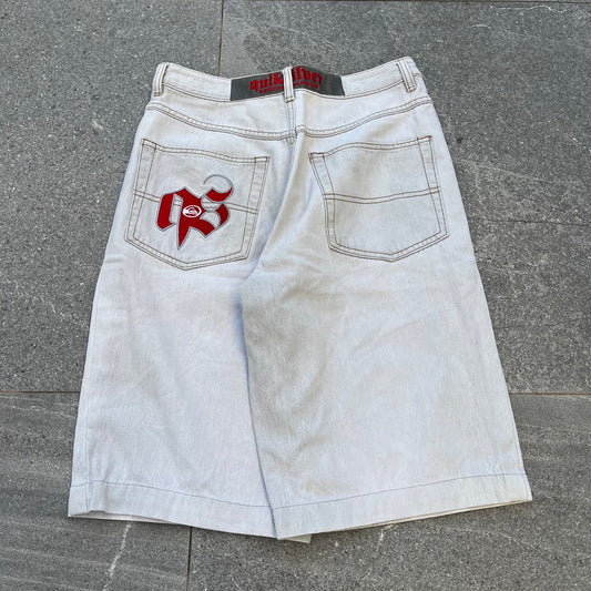 holy shit all the shorts are so good this drop 😭 quiksilver creme jorts - 30”