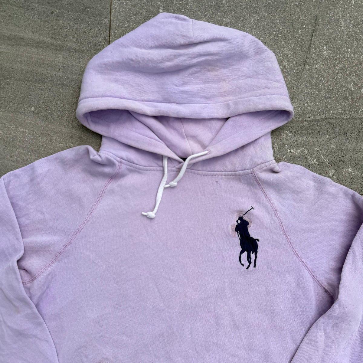 light purple big pony ralph hoodie - womens M