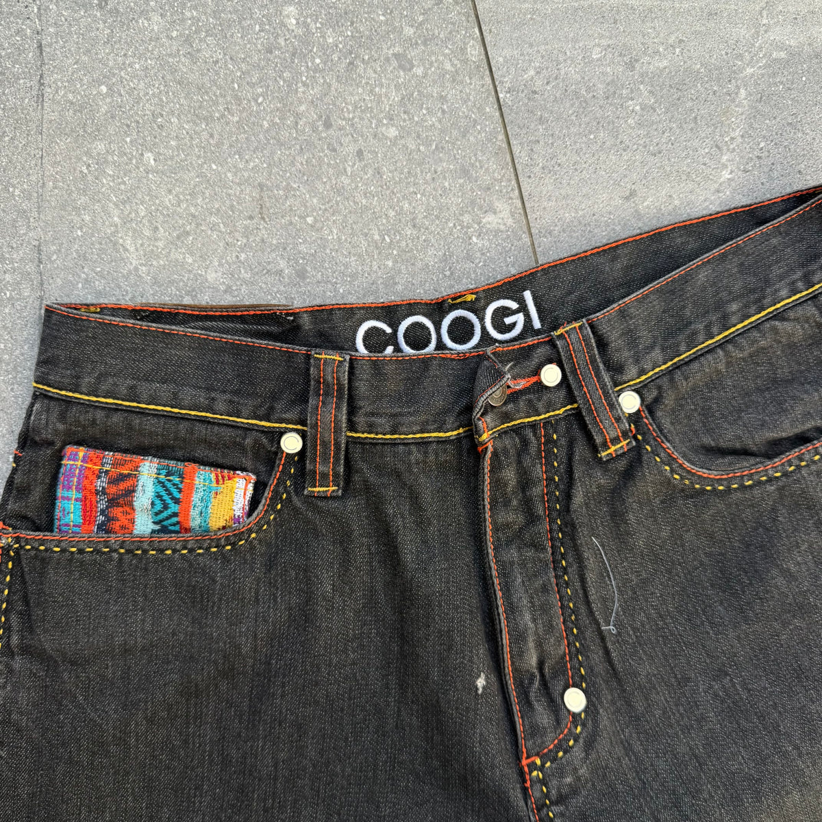 coogi 3d knit jorts - 34x15”