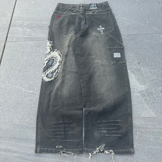 dogtown side dragon jeans - 34x32”