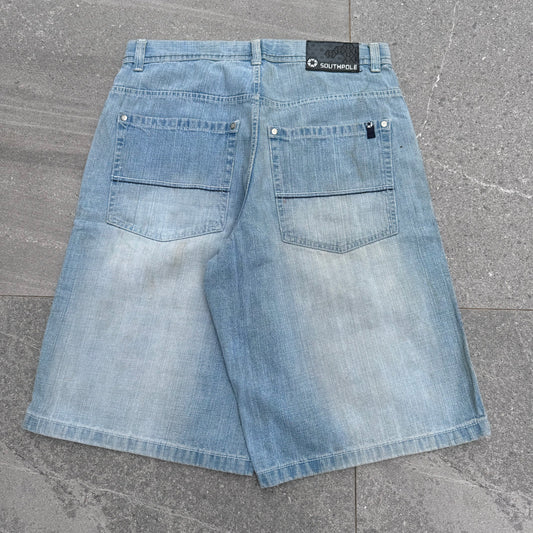 insanely beautiful southpole wash jorts - 34x13.5”