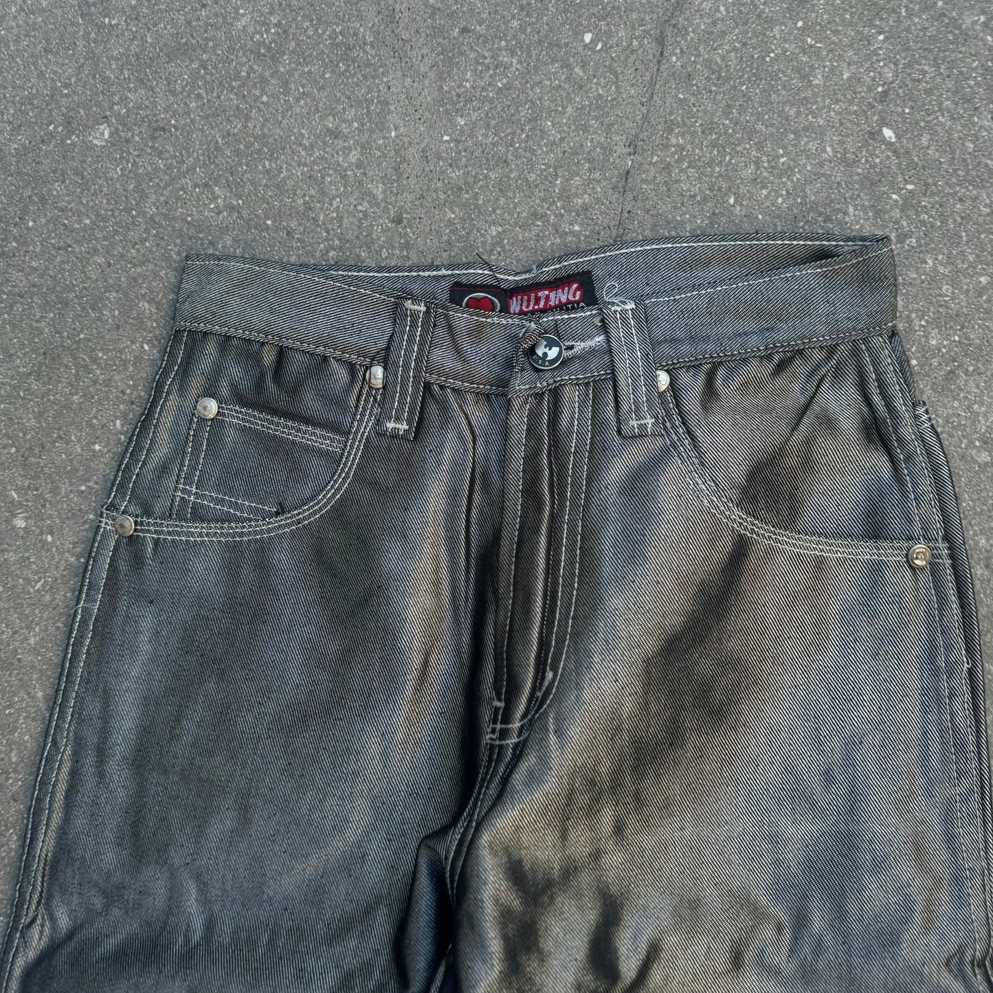 wu tang jeans - 28x28”