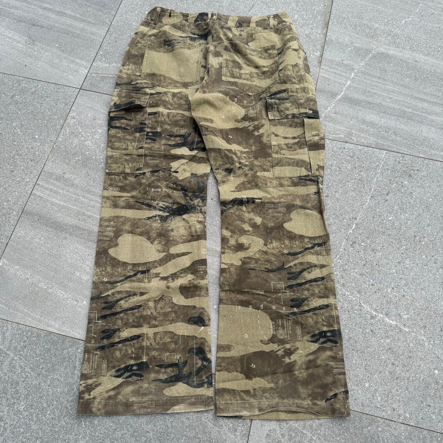 military spec camo bootcuts - 32x30”