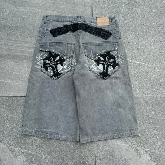 grail project mayhem jorts - 33x15.5”