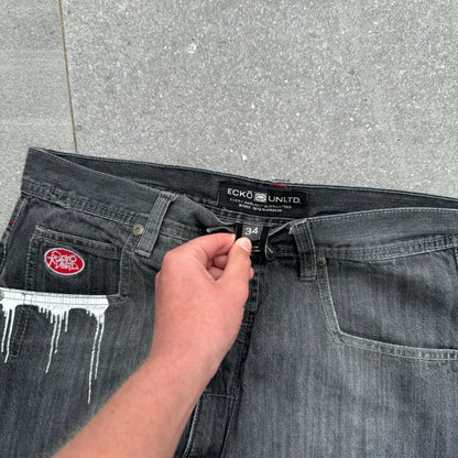 ecko handstyle jeans - 34x32”