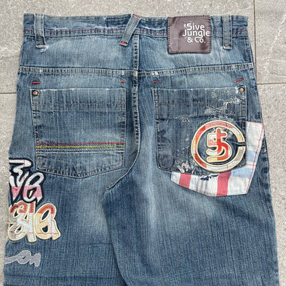 grail five jungle side hits - 34x29”