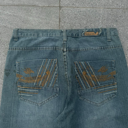 indigo30 jorts - 36x14”