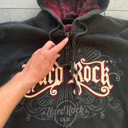 grail hard rock hoodie - L