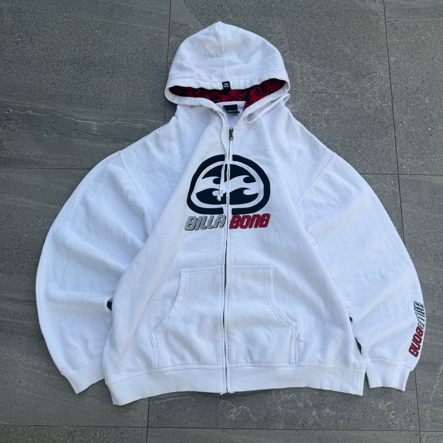 perfect 2000s billabong hoodie - XL