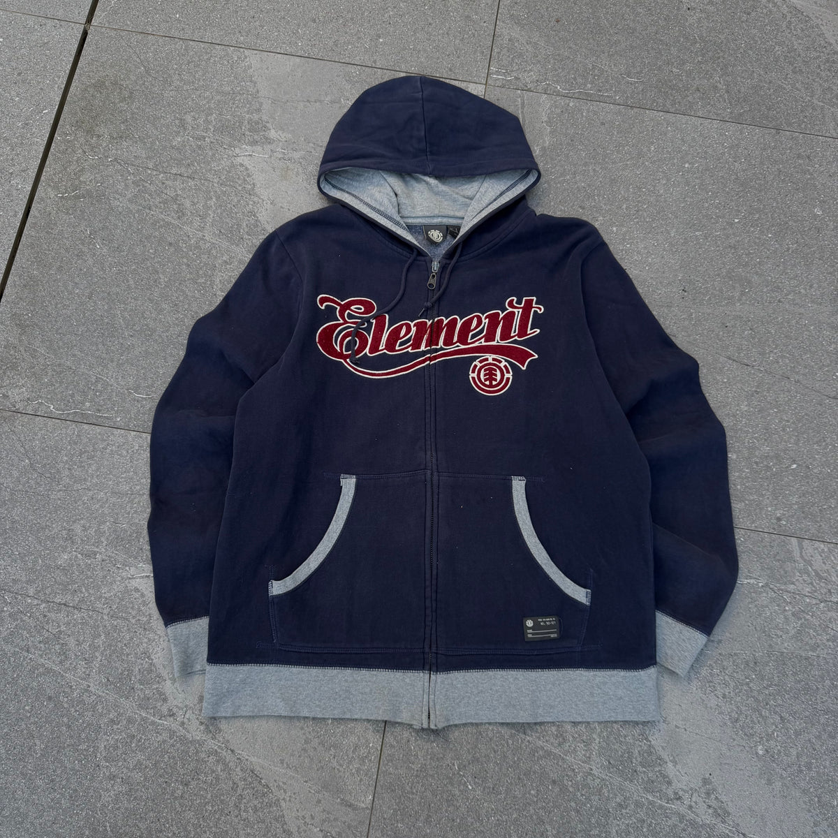 collegiate element hoodie - L