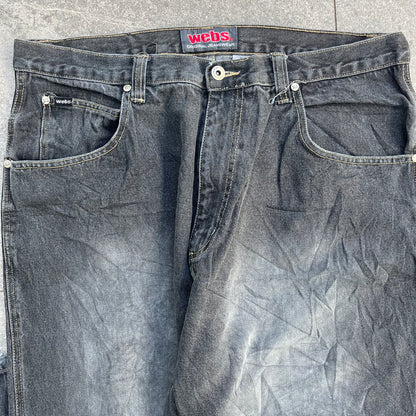 faded baggy webs - 36x30”