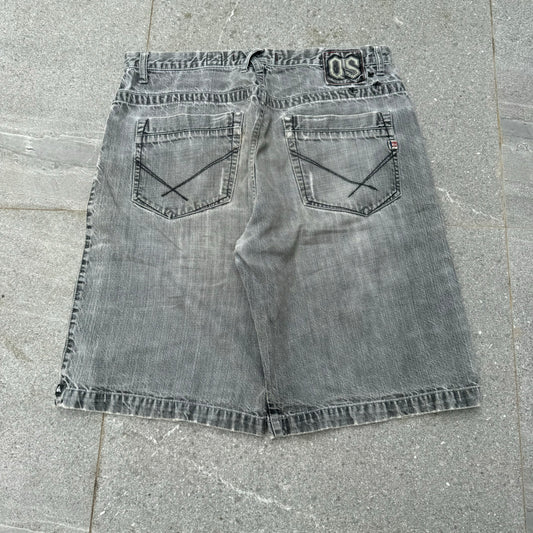 HARDEST QUIKSILVER JORTS - 35x12”