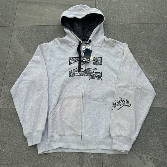 deadstock billabong zip up - XL
