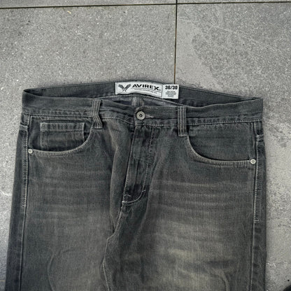 beautiful avirex jeans - so baggy so perfect yay yay 38x30” soz for bad ironing