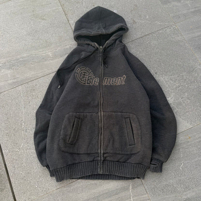 i nutted on this (serious) ribbed element heavyweight zip - XL
