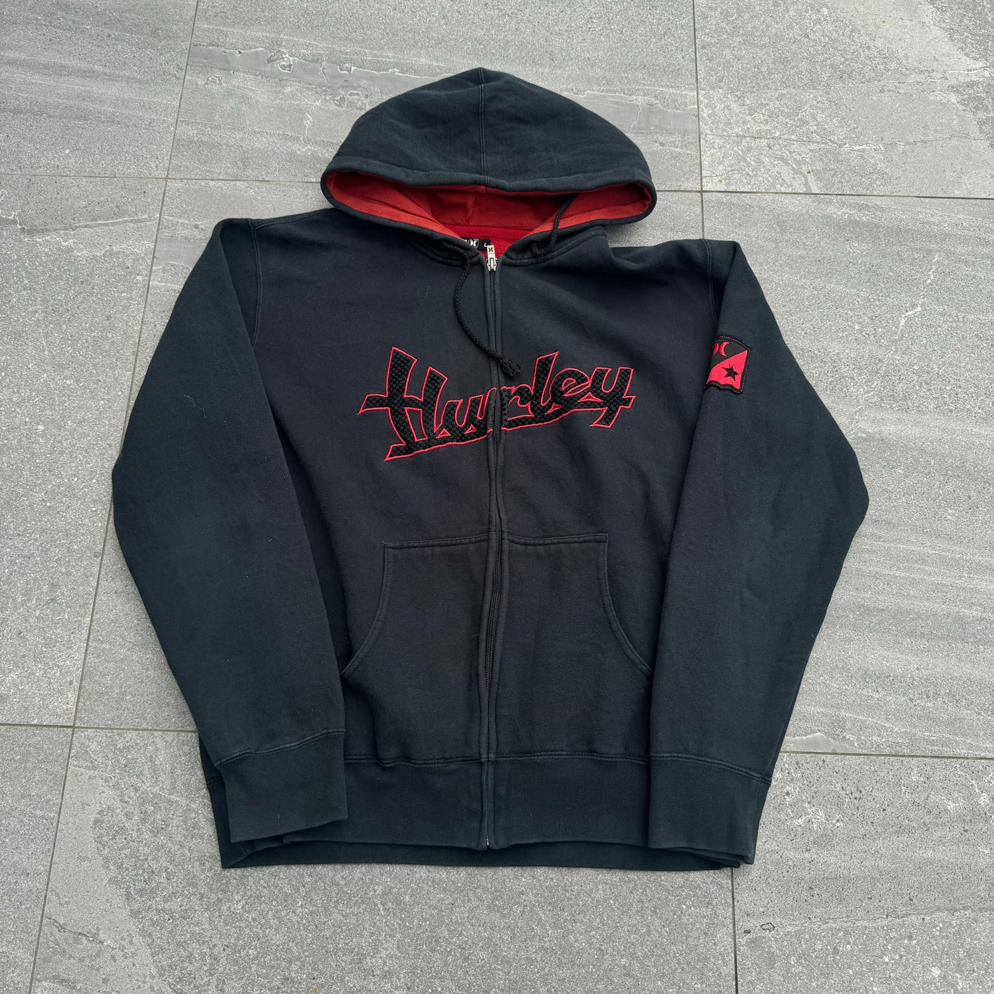 hurley zip - L
