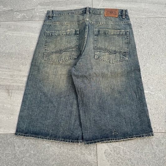 phat g unit jorts - 36x15”