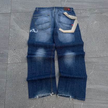 grail double pocket quikky jeans - 34x33”